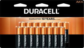Duracell 1 5v Coppertop Alkaline Aa Batteries 16 Pack