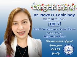 Congratulations Dr. Nave Labininay!