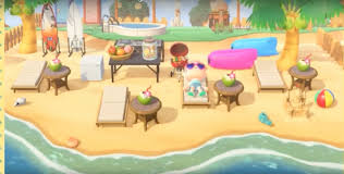 Beach Area In 2020 Animal Crossing Game New Animal Crossing Animal Crossing Qr