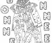 Le film du premier bouchon de l'ann�e, avec notre �quipe de choc Coloriage Nouvel An Et Bonne Annee Gratuit A Imprimer