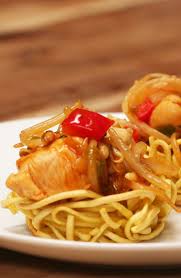 This vegetable lo mein is an entire meal on its own. Chicken Chow Mein Nests Proper Tasty Real Food Recipes Food