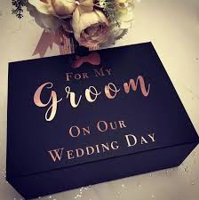Groom To Be Keepsake Gift Box Groom Wedding Box Memory Box Personalised 7433931633611 E Gifts For Wedding Party Wedding Gift Boxes Wedding Keepsake Boxes