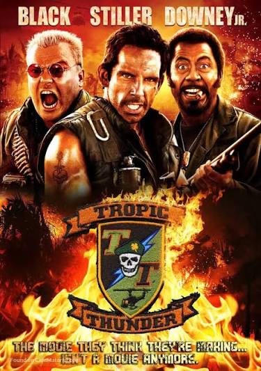 Tropic Thunder (2008) movie cover