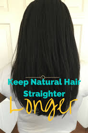 It is a practice that's used to help maintain the health of black hair. 5 Ways To Make Your Straight Natural Hair Last Longer Without Reverting Natural Hair Rules