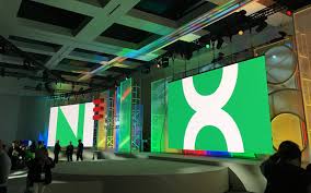 Cloud Next 18 Took Place At Moscone Center In San Francisco Stage Design Display Design Cloud Platform