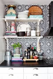 Black And White Moroccan Tiles Moroccan Tile Backsplash Ideas Black White Colors White Kitchen Cabinets Trendy Kitchen Tile Kitchen Tiles Backsplash Moroccan Tile Backsplash