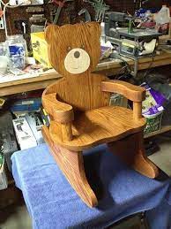 Teddy Bear Rocking Chair Baby Chairs Diy Rocking Chair Plans Kids Rocking Chair