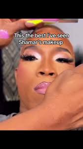 Amber Crooks Doing Shemar Makup