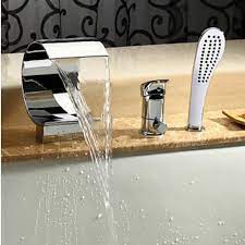 Your success is our success, so we're here to make it as easy as possible to spec and support our products. Chrome Finished 3pcs Waterfall Spout Bathroom Bath Tub Faucet Mixer Tap Set W Valve Hand Shower Deck Mounted Faucet Cost Tap Thermostatfaucet Aerator Aliexpress
