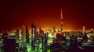 Dubai Burj Khalifa Cityscape In Night Wallpaper Hd City 4k Wallpapers Images Photos And Background Wallpapers Den Cityscape Burj Khalifa City Wallpaper