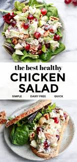 Unreal Healthy Chicken Waldorf Salad Recipe Recipe Healthy Chicken Salad Recipe Healthy Chicken Salad Sandwich Chicken Salad Recipes