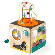 Los juegos son hablados en español, para jugar gratis y online, destinados a bebés y niños a partir de 1 año, y con propuestas para nenes y nenas de 2, 3, 4 y 5 años aproximadamente. Divertida Mesa De Madera Con Laberinto Y Multiples Actividades Para Los Mas Pequenos De Janod La Mesa Cuenta De Madera Juguetes Para Ninas Gimnasio Para Bebes