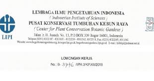 Staff ( > 1 tahun pengalaman kerja). Lowongan Non Cpns Pusat Konservasi Tumbuhan Kebun Raya Lipi Indonesia Minimal Sma Rekrutmen Lowongan Kerja Bulan April 2021