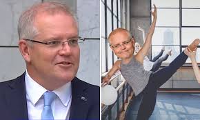 Thinking about australia being on fire and prime minister scott morrison's view of climate change today. Scott Morrison Mispronounces Ballet Inspired Barre Again In Speech To The Nation Daily Mail Online