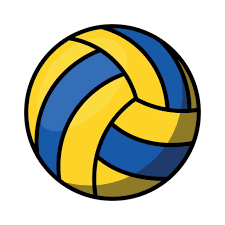 Volleyball Vector Icon Clipart in Flat Animated Illustration on White  Background 8957267 Vector Art at Vecteezy