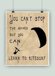 Kitesurfing Art Print Kite Surfer Gift Kitesurf Decor You Etsy Kite Surfing Gifts For Surfers Kite