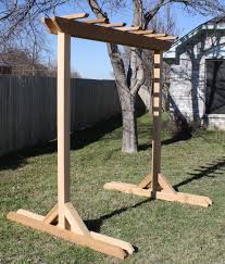 Freestanding 4x4 Swing Stand Diy Pergola Garden Swing Garden Swing Seat