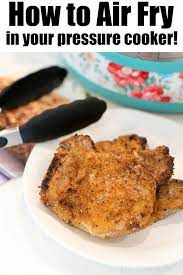 Breaded Air Fryer Pork Chop Recipe One Wrapped In Bacon With No Breading And The Other Is Lightly Breaded Air Fryer Pork Chops Pork Chop Recipes Chops Recipe