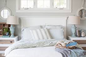 I wanted to make it removable in case they wanted to rearrange the room. Diy Headboard More Changes In The Master Bedroom The Lilypad Cottage