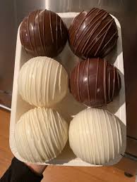 Hot Chocolate Bomb To Order Eatwithleah Squarespace Com Chocolate Bomb Delicious Hot Chocolate Holiday Hot Chocolate