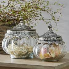 Glasdosen 2er Set Madelon Loberon Glas Aufbewahrung Glas Indische Deko