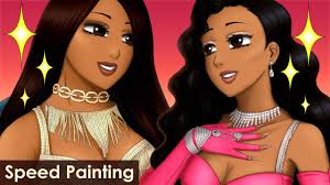 Megan jovon ruth pete (born february 15, 1995), known professionally as megan thee stallion, is an american rapper, singer, and songwriter. Megan Thee Stallion Normani Diamonds Speed Painting Anime Style Clip Studio Paint Youtube