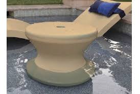 The pool lounger is the perfect place to relax on your tanning ledge or baja shelf. Ledge Lounger In Pool Chaise Table Tan Llst 14t Tn