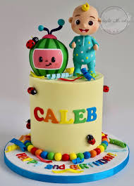 Celebrate With Cake Cocomelon Featuring Jj Single Tier Cake We're all going to have so much fun baking a cake together today! cocomelon featuring jj single tier cake