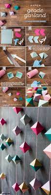 27 Fun And Colorful Paper Decor Crafts You Can Make In An Afternoon Paper Decorations Crafts Paper Crafts