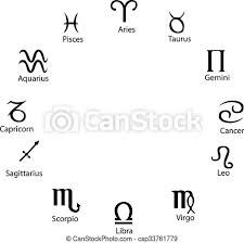 Cancer tattoos shown here are related to astrology. Astrology Symbols Full Vector Great For Artworks Or Tattoo Twelve Astrology Symbol Isolated On White Vectorized Pisces Canstock
