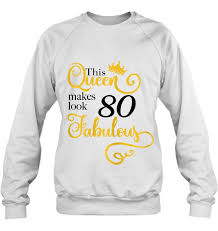 This post contains affiliate links. Womens 80th Birthday Party Gift Ideas Mom Grandma 80 Fabulous Queen