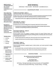Security Officer Resume Needs To Be Written Carefully Especially When It Comes To Explaining And Emph Customer Service Resume Security Resume Security Officer