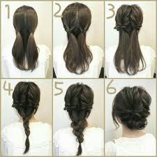 Frisuren Haare Haare Frisuren Frauen Hair Styles Medium Hair Styles Braided Hairstyles Updo