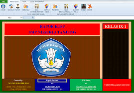Tampilan ke 1 (untuk import dan eksport nilai oleh guru dan. Aplikasi Raport Smp Kurikulum 2006 Potret Matematika