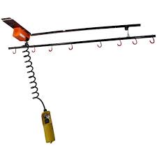 Garage Gator Electric Motorized Storage Lift System Ggr220 The Home Depot Bike Storage Lift Bike Storage Overhead Garage Storage