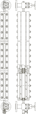 Level Measurement Transparent Level Gauge Reflex Level