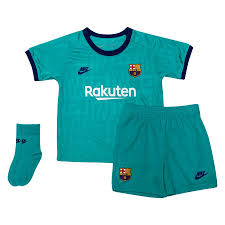 Nike barcelona 2019/20 stadium away soccer jersey. Barcelona Third Shirt 2019 20 Baby Kit Kids Www Unisportstore Com