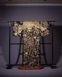 tsuru uchikake cvetnye brillianty yaponskoe kimono kimono moda