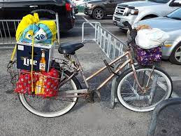 The Way My Friend In Key West Does Her Grocery Shopping Trailer Diy Bicycle Bike Trailer