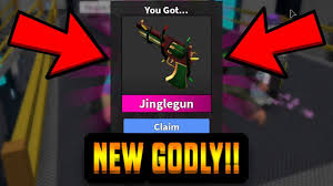 Every godly that is able to be unboxed has approximately 1% chance to be obtained, with the exception of chroma weapons, which have a lower chance to be unboxed. How To Get The Jinglegun Christmas Godly Roblox Murder Mystery 2 Youtube