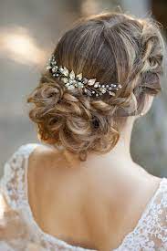 Bridal Hair Combwedding Hair Accessoryleaves Bridal Etsy Bridal Hair Bridal Hair Comb Wedding Hairstyles