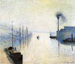 Ile Lacruix Rouen Effect Of Fog Camille Pissarro Camille Pissarro Paintings Camille Pissarro Philadelphia Museum Of Art