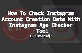 Please provide the email address connected to your account. How To Check Instagram Account Creation Date With Instagram Age Checker Tool Insurance Finances