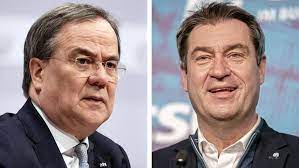 Armin laschet und markus söder sind beide zu gast bei den bundestagsabgeordneten von cdu und csu. Ijy7qef5rvk M