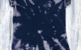 With rubber bands and then use bleach to remove some or all of the color. Reverse Tie Dye With Bleach Inspiration Made Simple