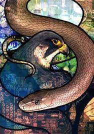 Black Mamba And Peregrine Falcon By Culpeo Fox Black Mamba Snake Black Mamba Mamba
