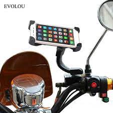 Motorcycle Phone Holder Rear View Mirror For Moto Mobile Support For I Eefury Phone Holder Mobile Phone Holder Rear View Mirror