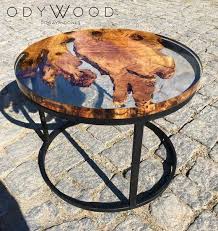 Fayr Round Epoxy Resin Coffee Table Resin Furniture Resin Table Coffee Table