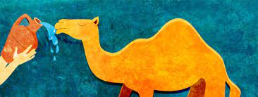 She works for a small charity helping to the little children,wh … ere she feels she can do ___13. Rebecca And The Camel Test A Lesson In Giving Biblical Women