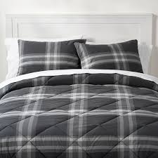 Black And White Plaid Comforter Twin Pin On Alex S Dorm Room